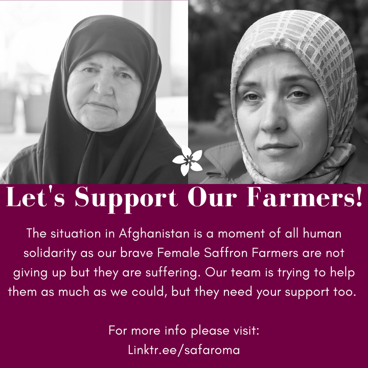 Saffron Farmers and Afghan Women Status in Afghanistan