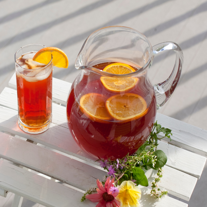 How to make iced chilled saffron tea?